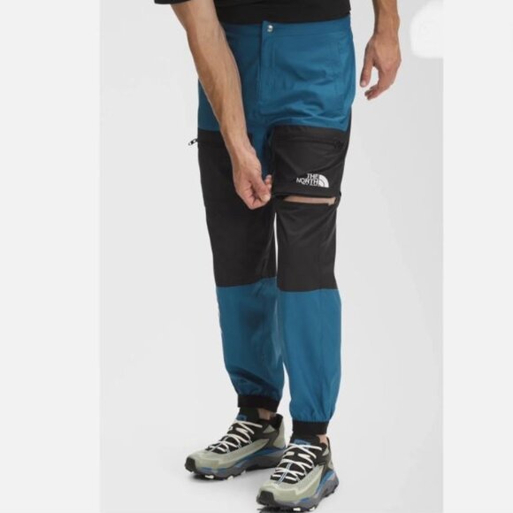 The North Face Origins 86 Blue Black Relaxed Fit Convertible Mountain Pant XXL - Picture 4 of 13